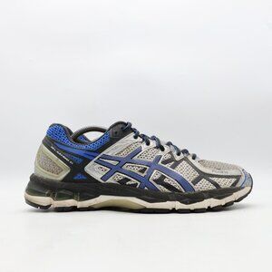 Asics Gel Kayano 21 Running Shoes Men's US Size 10.5 Sneakers Blue Grey T4H2N